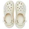 Crocs Classic Crush Punk Clogs „Knochen“ 208219-2Y2