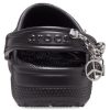 Crocs Classic Feel The Positivity Lässige Unisex-Sandalen in Schwarz 207571-001