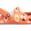 Crocs Classic Frottee-Clogs „Orange“ 208892-84A