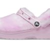 Crocs Classic Fur Sure Clogs Ballerina „Pink Weiß“ 207303-6SU
