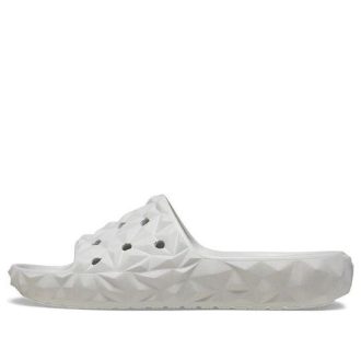 Crocs Classic Geometric Slides „Weiß“ 209608-1FT