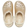 Crocs Classic Glitter Lined Clogs „Gold White“ 205842-93S