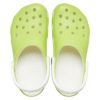 Crocs Classic Glow in the Dark Clogs „Limettengrün Weiß“ 209101-3UH