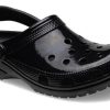Crocs Classic High Shine Clog „Schwarz“ 209609-001