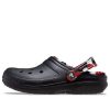 Crocs Classic Lined Camo Clog „Schwarz & Rot“ 208047-063
