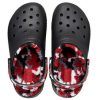 Crocs Classic Lined Camo Clog „Schwarz & Rot“ 208047-063