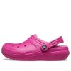 Crocs Classic Lined Clog Sports Unisex Lila Rot Sandalen 203591-6SV