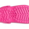 Crocs Classic Lined Clog Sports Unisex Lila Rot Sandalen 203591-6SV