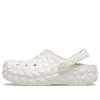 Crocs Classic Lined Geometric Clogs „Weiß“ 210069-100