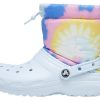 Crocs Classic Lined Neo Puff Boots „Tie Dye Mineral Blue“ 207328-002