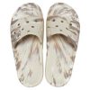 Crocs Classic Marbled Sandalen „Weiß Braun“ 206879-2Y3