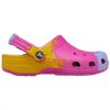 Crocs Classic Ombre Clogs „Pink Gelb Blau“ 208275-6UC