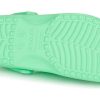 Crocs Classic Outdoor Sport-Hausschuhe mit flachem Absatz, Grün, 10001-3U3