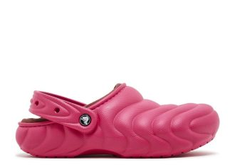 Crocs Classic Overpuff gefütterter Clog „Drachenfrucht“