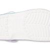Crocs Classic Pattern Weiß-Lila Sandalen „Weiß-Lila“ 206565-14N