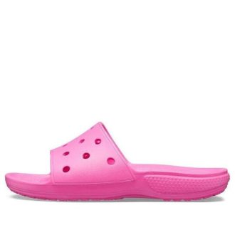 Crocs Classic Slides „Elektrisches Pink“ 206121-6QQ