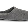 Crocs Classic Slipper Casual Thicken Stay Warm Schuh Unisex Grau 203600-00Q