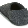 Crocs Classic Slipper Soft Sole Unisex Schwarze Hausschuhe 205837-060