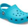 Crocs Classic Small Crocs Outdoor Beach Sports Große Jungen Blaue Sandalen 204536-4SL
