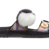 Crocs Classic Soft Sole Cozy Flat Heel Sport-Hausschuhe Unisex Schwarz 207403-001
