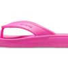 Crocs Classic Soft Sole Cozy Flip-Flops Unisex Rosa 206119-6QQ