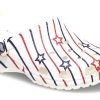 Crocs Classic Stars and Stripe Clog „Weiß Multi“ 208877-94S