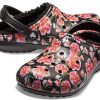 Crocs Classic Stay Warm Cozy Sports Unisex Schwarz Rot Sandalen „Schwarz Rot“ 205324-643 Crocs Classic Stay Warm Cozy Sports Unisex Schwarz Rot Sandalen „Schwarz Rot“ 205324-643