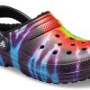 Crocs Classic Tie Dye Stay Warm Cozy Crocs Sport-Hausschuhe Unisex Lila Rot 206341-988 Crocs Classic Tie Dye Stay Warm Cozy Crocs Sport-Hausschuhe Unisex Lila Rot 206341-988