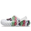 Crocs Classic Wear-Resistant Cozy Sports Unisex-Sandalen in Weiß 207687-94S Crocs Classic Wear-Resistant Cozy Sports Unisex-Sandalen in Weiß 207687-94S