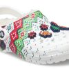Crocs Classic Wear-Resistant Cozy Sports Unisex-Sandalen in Weiß 207687-94S Crocs Classic Wear-Resistant Cozy Sports Unisex-Sandalen in Weiß 207687-94S