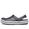 Crocs Crocband Clogs „Grau Schwarz“ 206474-02W