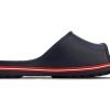 Crocs Crocband Crocs Schwarze Unisex-Sandalen „Dunkelblau Rot“ 204108-4CC