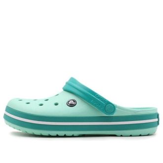Crocs Crocband Leichte, verschleißfeste Unisex-Sandalen in Mintgrün, 11016-3R6