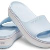 Crocs Crocband Light Cozy Sport-Hausschuhe Unisex Blau 205631-4JR