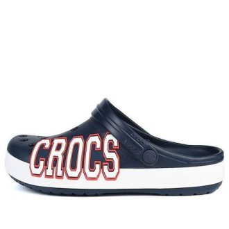 Crocs Crocband Logo Clogs „Marineblau Weiß“ 205568-462