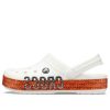 Crocs Crocband Logo Motion Clog Unisex Weiß Orange Sandalen „Weiß Orange“ 206381-127 Crocs Crocband Logo Motion Clog Unisex Weiß Orange Sandalen „Weiß Orange“ 206381-127