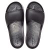 Crocs Crocband Plateau-Slides „Schwarz Grau Weiß“ 205693-001