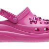 Crocs Crush High Shine Clogs „Elektrisches Pink“ 209285-6QQ
