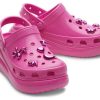 Crocs Crush High Shine Clogs „Elektrisches Pink“ 209285-6QQ