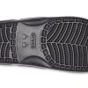 Crocs Daisy Leichte, verschleißfeste Sport-Hausschuhe Unisex Schwarz Weiß 207284-0ZI
