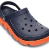 Crocs Duet Strandsandalen Blau Orange 11991-487