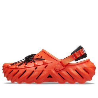 Crocs Echo Reflective Clogs „Orange Schwarz“ 210004-84J