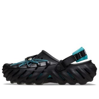 Crocs Echo Reflective Laces Clog „Schwarz Blaugrün“ 210004-001