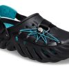 Crocs Echo Reflective Laces Clog „Schwarz Blaugrün“ 210004-001