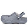Crocs (GS) Baya gefütterte Clogs „Charcoal“ 207500-00Q