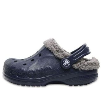 Crocs (GS) Baya gefütterte Clogs „Marinegrau“ 11745-46U