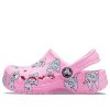 Crocs (GS) Baya Seasonal Printed Clogs „Pink White“ 206180-669