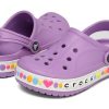 Crocs (GS) Bayaband Charm Band Clogs „Orchidee“ 208101-5PR