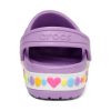 Crocs (GS) Bayaband Charm Band Clogs „Orchidee“ 208101-5PR