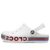 Crocs (GS) Bayaband Rainbow Glitter Clogs „Weiß Rot“ 209731-100